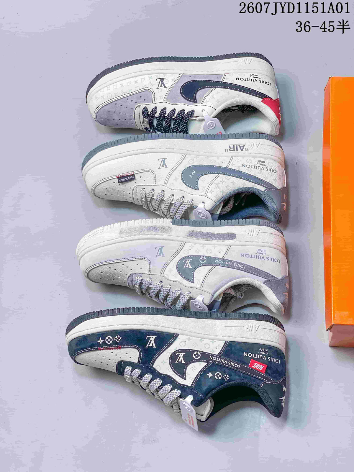 Multiple color variations of low-top sneakers shown from the side