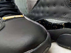 Jordan 13 Black and Gold Men's Sneakers