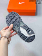 Close view of the segmented patterned outsole on a Nike Initiator sneaker.