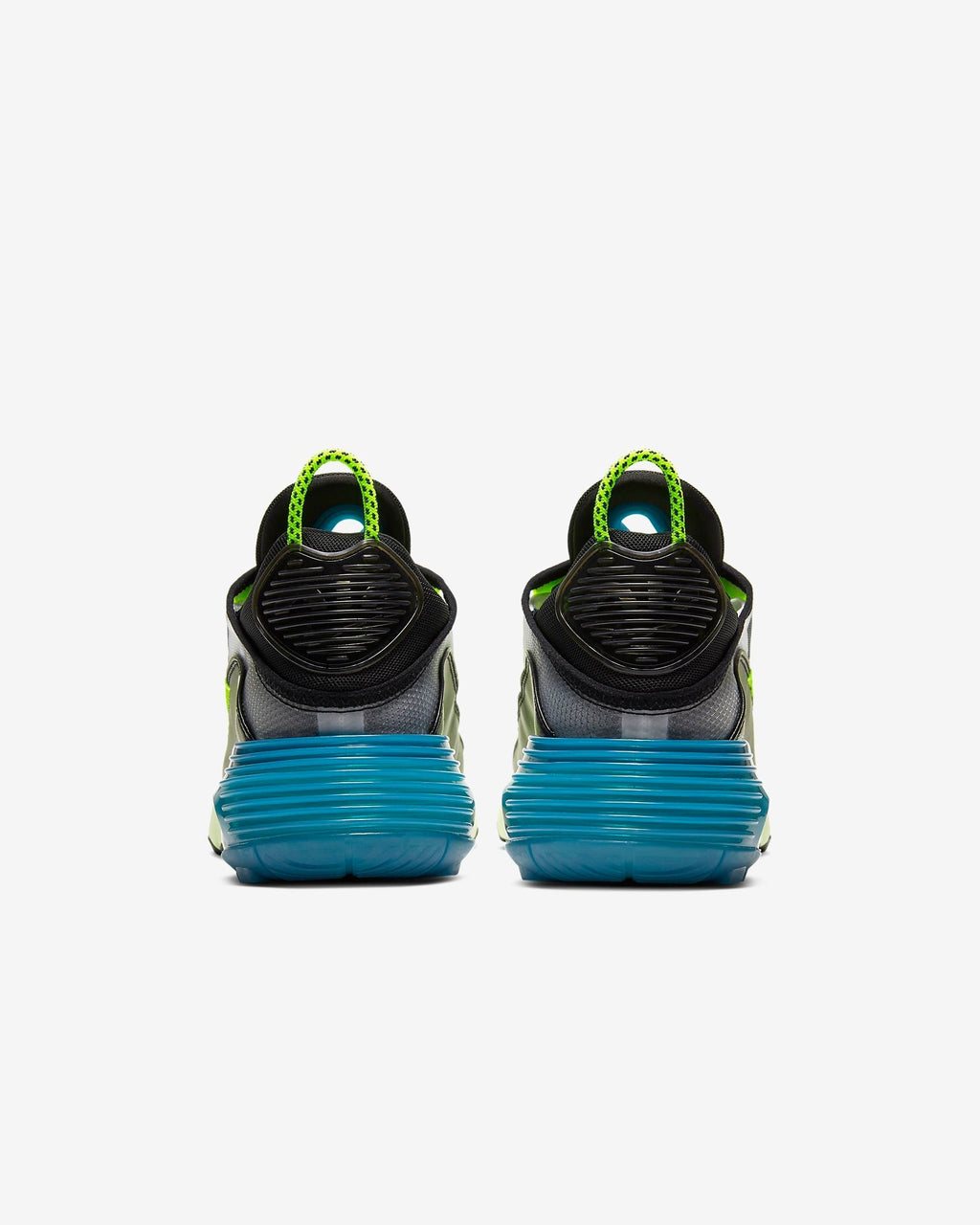 Nike Air Max 2090 Sneakers, Black, Volt and Blue, BV9977-101