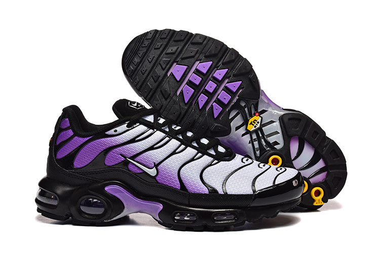 Nike Air Max Plus White Purple Black Sneakers