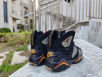 Air Jordan 7 Black Olive Green High-Top Sneakers