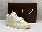 Nike Jordan x Travis Scott Sneaker in Sail and Yellow