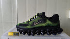 Nike Air Liquid Max Sneakers Black and Volt Green