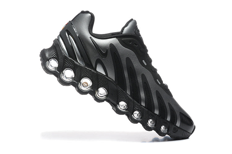 Nike Air Max Black and Silver Sneakers