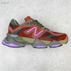 New Balance 9060 U9060BUR Burgundy Green Sneakers
