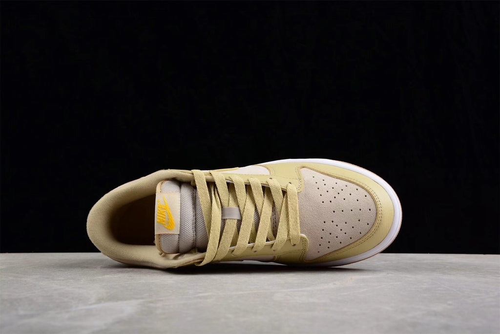 Top-down view showing the lacing layout, padded collar, and perforated toe boxes