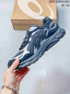 Side profile showing the layered panels and sculpted sole