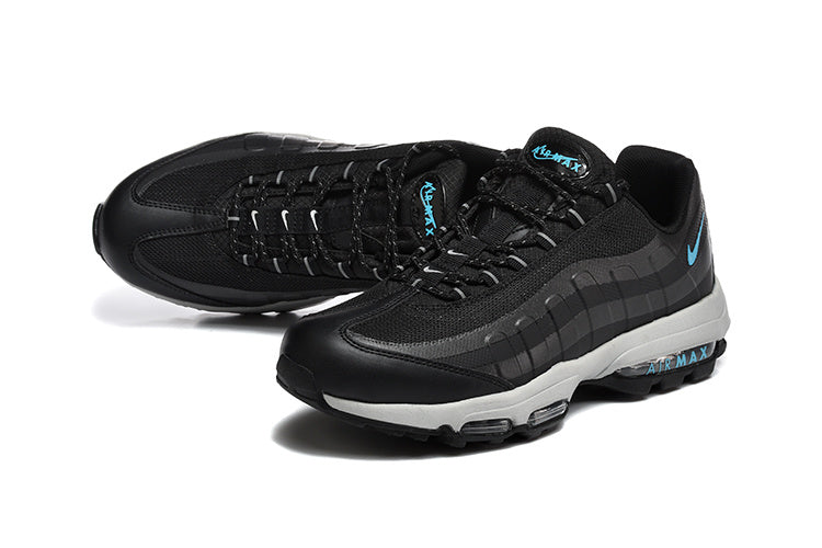 Nike Air Max Black and Blue Sneakers