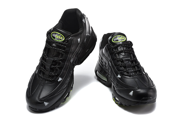 Nike Air Max 95 TT Black Sneakers with Volt Accents
