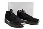 All-black Jordan Luka 39 shoes displayed in front of a shoebox