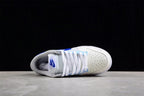 Top-down view showing the lacing layout, tongue branding, and perforated toe box.