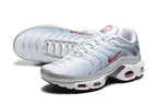 Nike Air Max Plus Sneakers White Silver Red