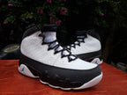Air Jordan 9 White Black Blue Men's Sneakers