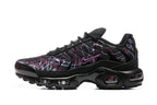 Nike Air Max Plus Black and Pink Graphic Sneakers