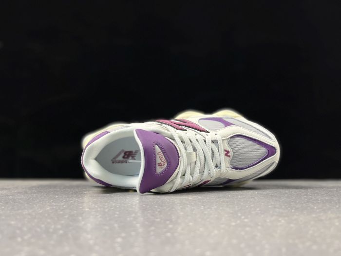 New Balance U9060ESC Sneakers in White and Purple