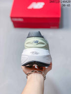 Rear view showing the New Balance logo and Fresh Foam X branding on the heel.