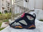 Air Jordan 7 Black Olive Green High-Top Sneakers