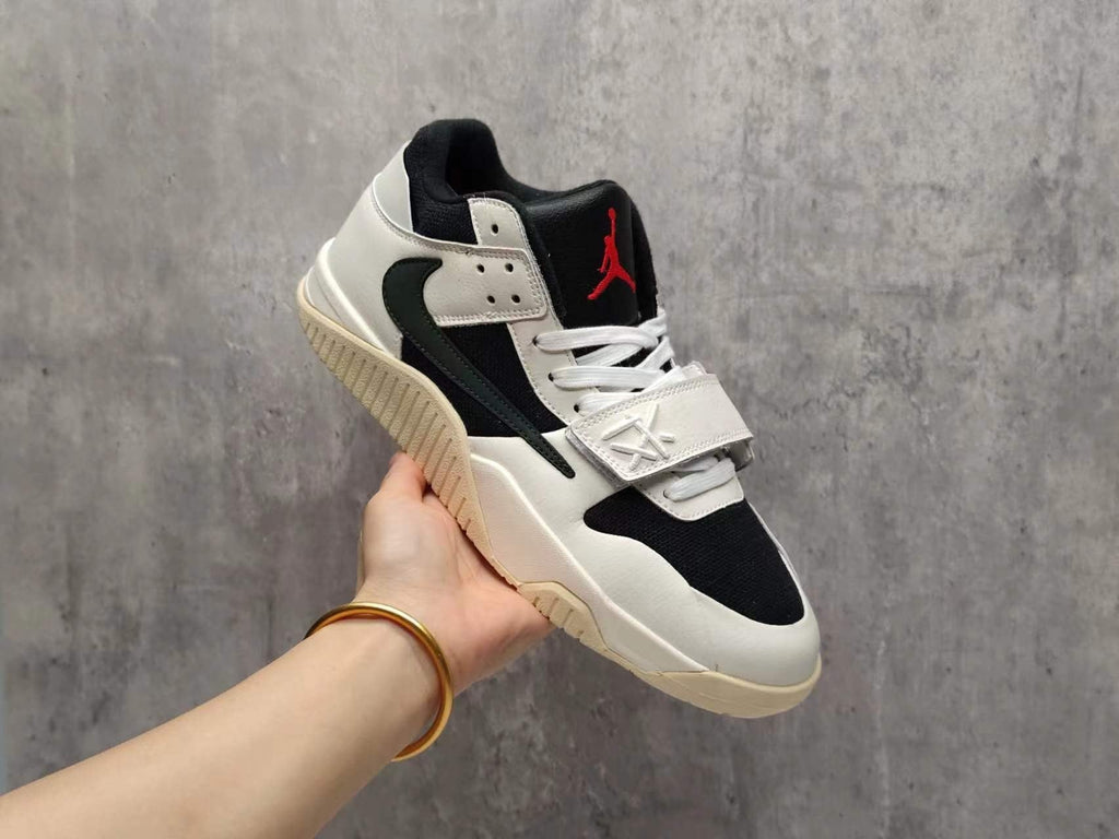 Nike Jordan Cut the Check Sneakers White Black Green