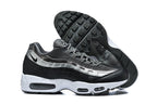 Nike Air Max 95 TT Black and Metallic Silver Sneakers