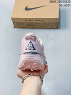 Rear view of the shoe with a triangular ACG heel logo