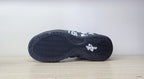 Outsole view showing the patterned tread