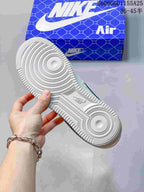 Close-up of the sneaker outsole showing its circular tread pattern.