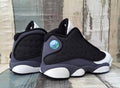 Jordan 13 White, Black and Grey Sneakers