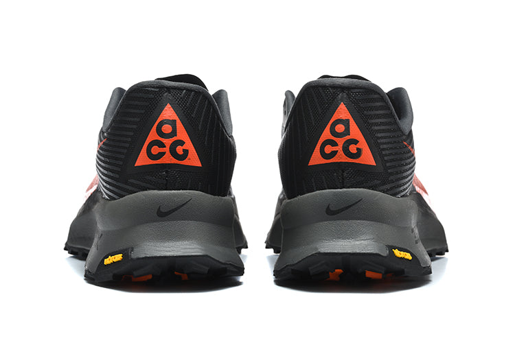 Nike ACG ZoomX Black and Orange Trail Running Shoes