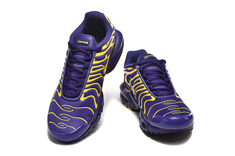 Nike Air Max Plus Sneakers Purple and Yellow