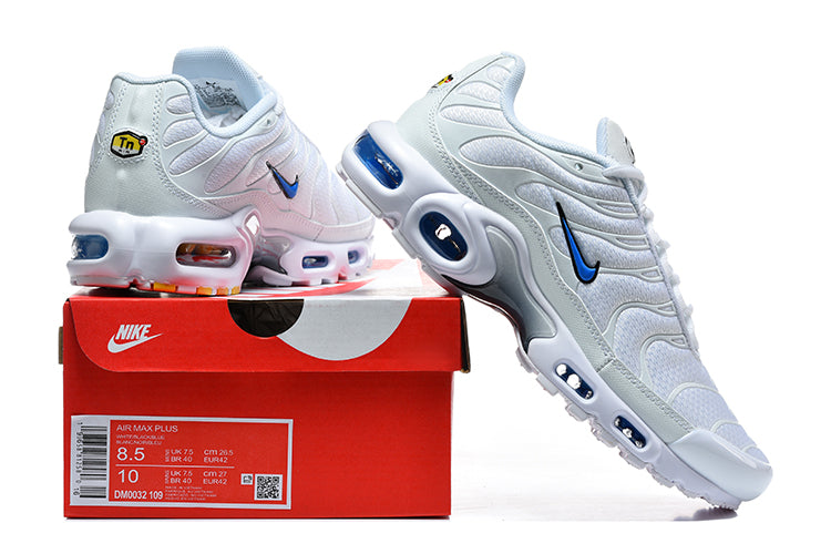Nike Air Max Plus White and Blue Sneakers DM0032-109