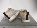 Rear view of the Nike Book 1 shoes, including the heel tabs marked Chapter One.