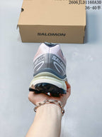 Rear view of the sneaker showing the XT-6 heel marking